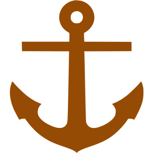 Brown anchor icon - Free brown anchor icons