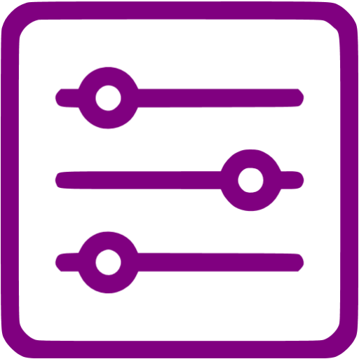 Purple Settings 12 Icon Free Purple Settings Icons