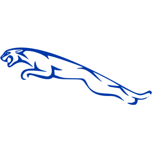 Royal azure blue jaguar icon - Free royal azure blue car logo icons
