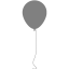 gray balloon 2 icon