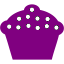 purple cupcake 5 icon
