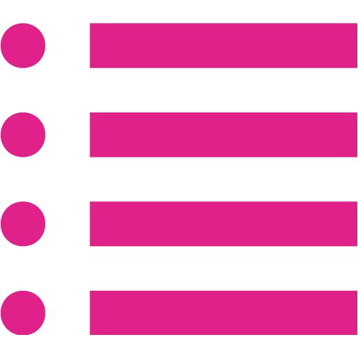 Barbie pink ruler icon - Free barbie pink ruler icons