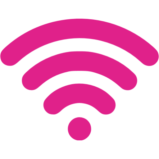 Barbie pink wireless icon - Free barbie pink wireless icons