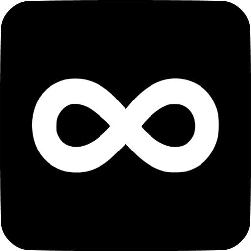 Black 500px 3 icon - Free black infinite icons