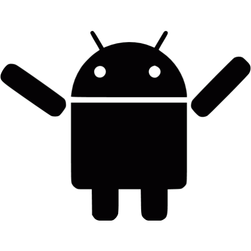 black android icon png