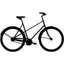 Black bike 3 icon - Free black bike icons