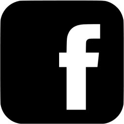 Black facebook 6 icon - Free black social icons