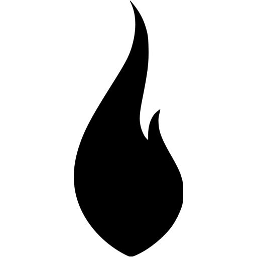 Black flame icon - Free black flame icons