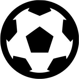 Black football 2 icon - Free black football icons