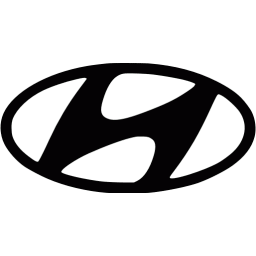 Black hyundai icon - Free black car logo icons