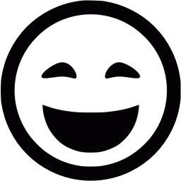 Black lol icon - Free black emoticon icons