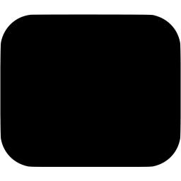 Black rounded rectangle icon - Free black rectangle icons