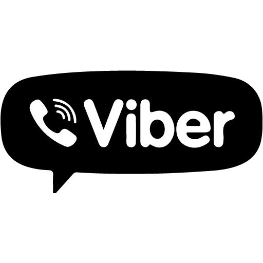 viber icon black