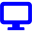 Blue desktop icon - Free blue desktop icons