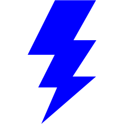 blue lightning bolt background