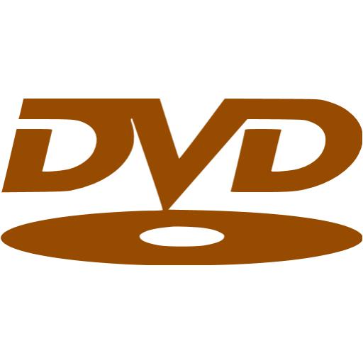 Brown dvd icon - Free brown dvd icons