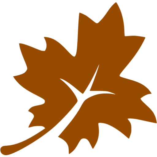 brown leaves clip art