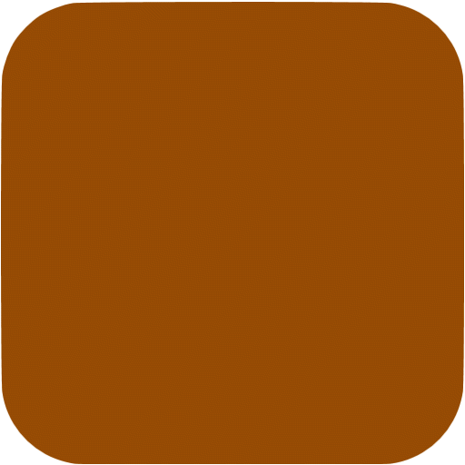 Brown square ios app icon - Free brown shape icons