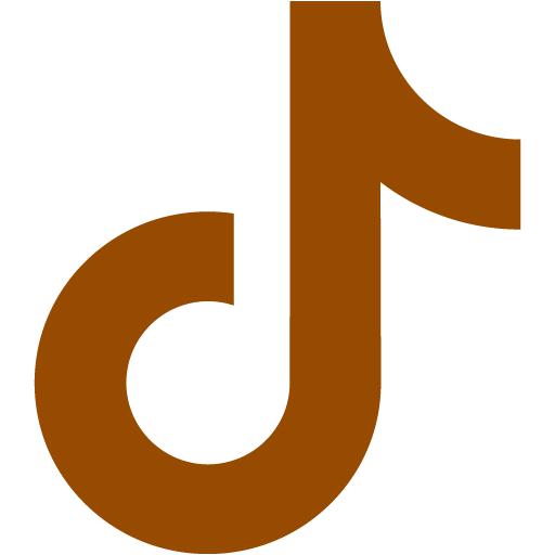 Brown tiktok icon - Free brown social icons