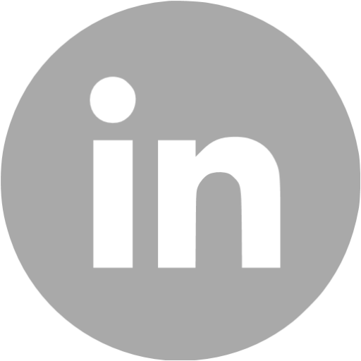 Dark gray linkedin 4 icon - Free dark gray site logo icons