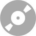 Dark gray music record icon - Free dark gray music record icons