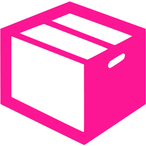 Deep pink ruler 2 icon - Free deep pink ruler icons