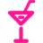 Deep pink cocktail 3 icon - Free deep pink cocktail icons