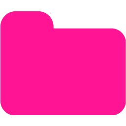 transparent pink folder icon mac