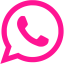 Deep pink whatsapp icon - Free deep pink site logo icons