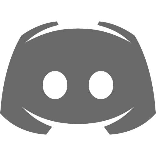 Dim gray discord 2 icon - Free dim gray site logo icons