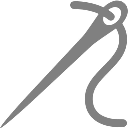 Gray needle icon - Free gray needle icons