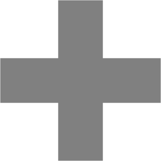 Gray plus icon - Free gray math icons