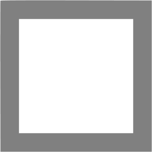 Gray square icon - Free gray shape icons