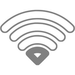 Gray Wifi 1 Bar Icon Free Gray Wifi Icons