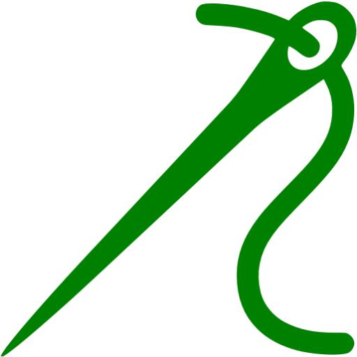 Green needle icon - Free green needle icons