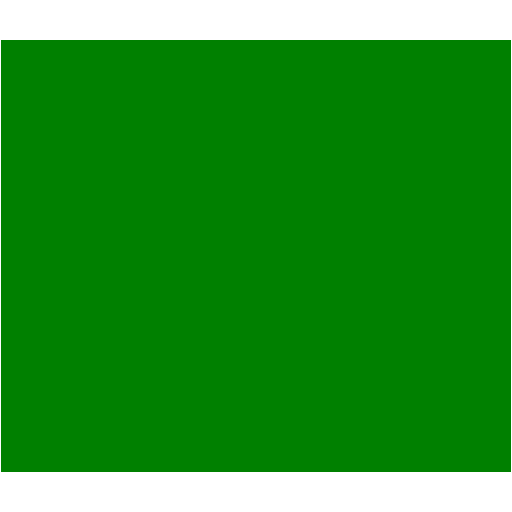 green rectangle logo