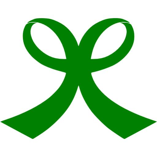 Green ribbon 10 icon - Free green ribbon icons