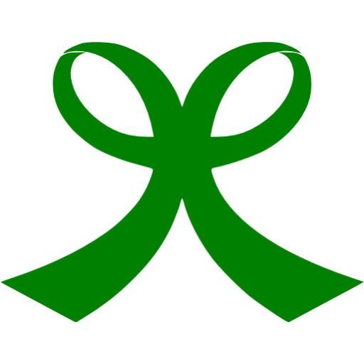 Green ribbon 10 icon - Free green ribbon icons