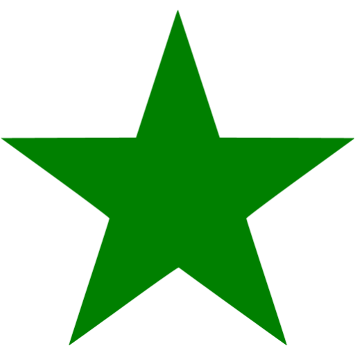 Green Star Icon Free Green Star Icons