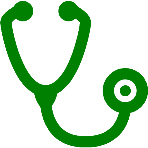 stethoscope icon green