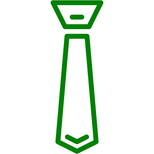 Green tie 2 icon - Free green tie icons