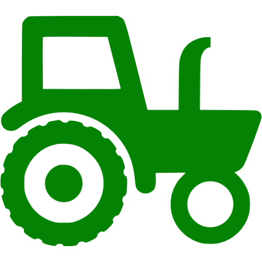 Green tractor icon - Free green tractor icons