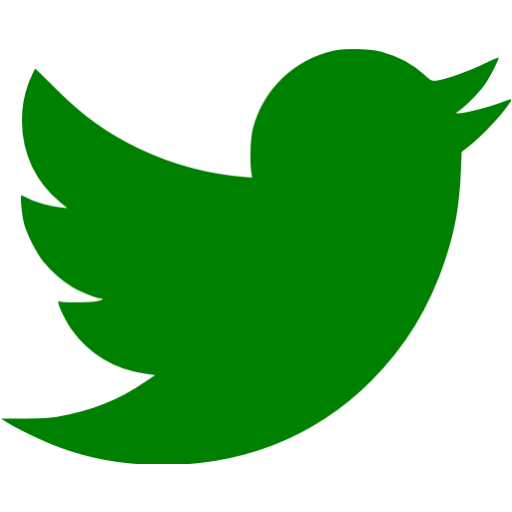 Green Twitter Icon Free Green Social Icons