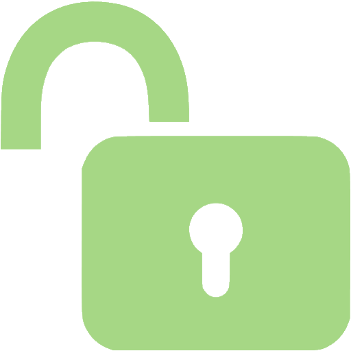 Green unlock icon - Free green padlock icons
