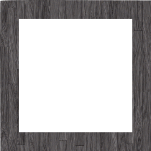 Black wood square outline icon - Free black wood shape icons - Black