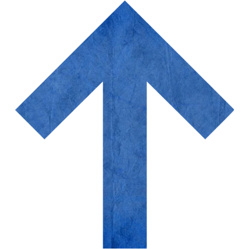 Blue paper arrow 137 icon - Free blue paper arrow icons - Blue paper