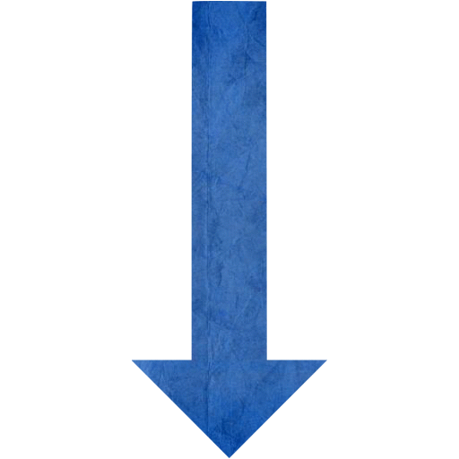 Blue paper arrow 196 icon - Free blue paper arrow icons - Blue paper