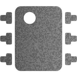 Custom color integrated circuit icon - Free integrated circuit icons