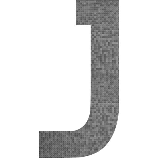 Custom color letter j icon - Free letter icons