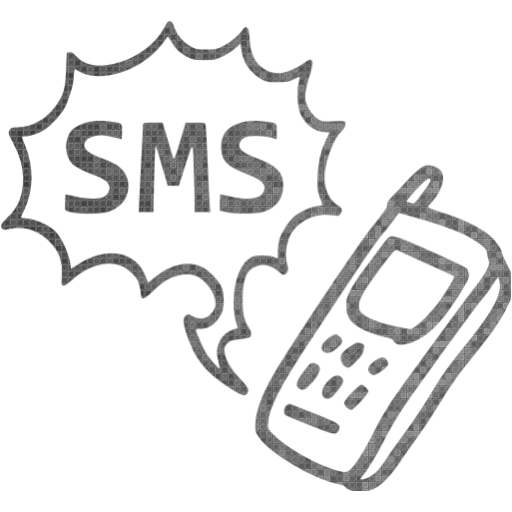 Custom color sms 5 icon - Free sms icons